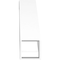 Ekena Millwork 5-in. W x 16-in. D x 16-in. H Baker Architectural Grade PVC Knee Brace BRCP05X16X16BKR - alternate 2